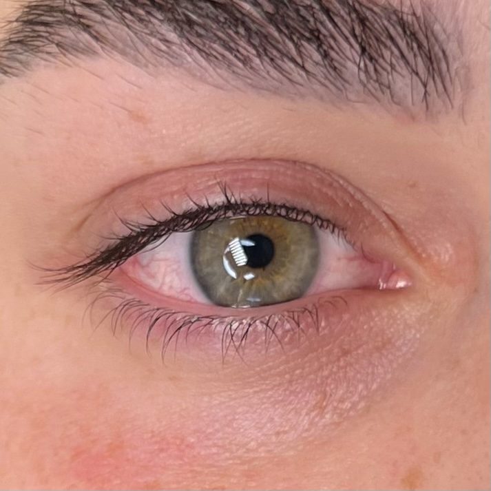 Lash enhancement result